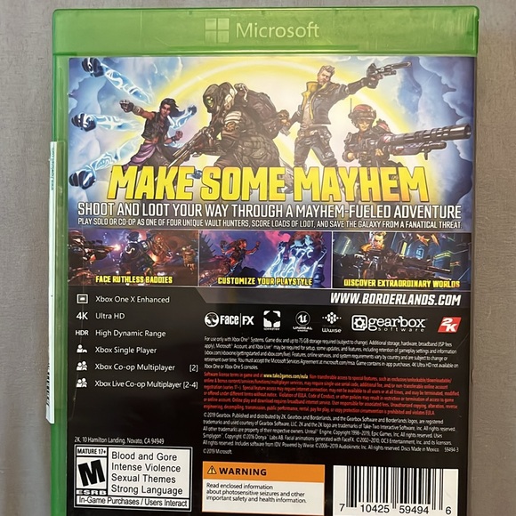 XBOX ONE 💿BORDERLANDS 3📀 - Picture 6 of 6